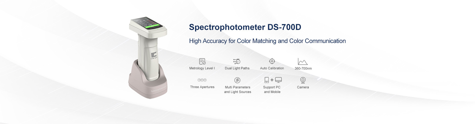 Qualität tragbares Farbspektrofotometer usine
